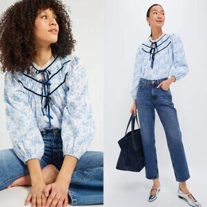 Mille Colette Top Blue Rose